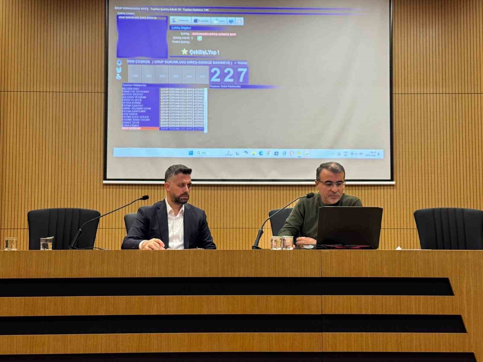 Çorum Belediyesi personel alımı noter kurası tamamlandı
