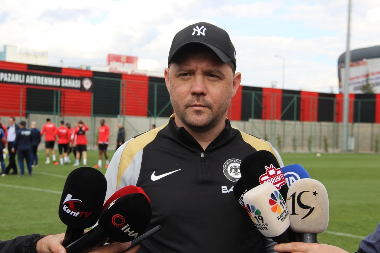 Çorum FK, Bandırmaspor hazırlıklarını sürdürdü
