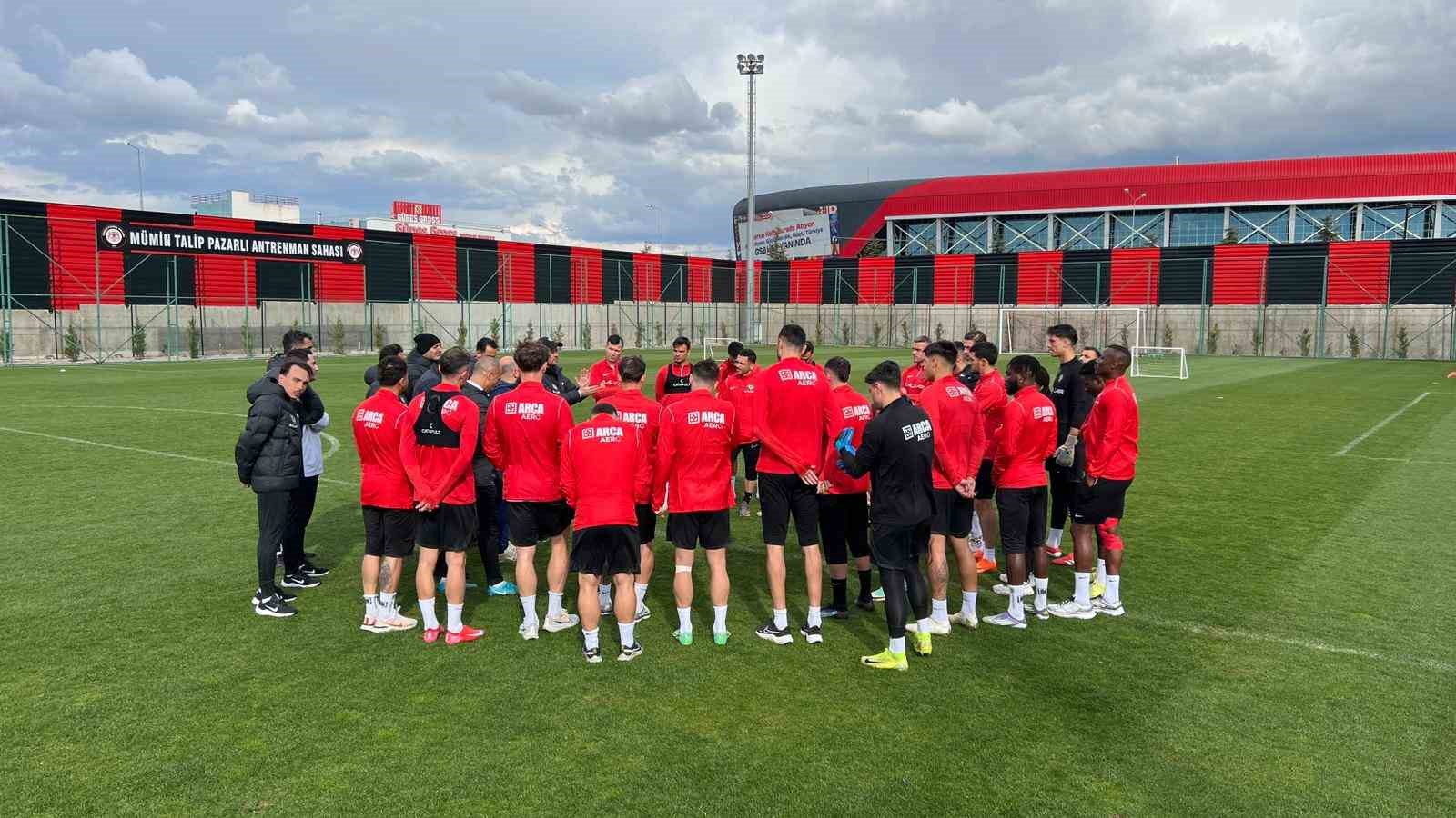 Çorum FK, Bodrum FK maçı hazırlıklarına başladı
