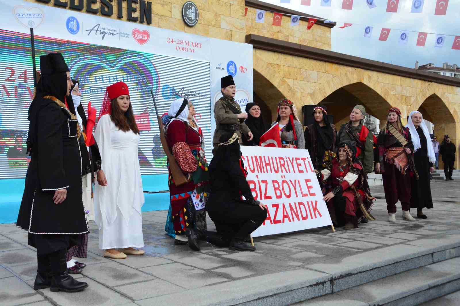 Çorum’da 3. Puduhepa Kadın Kültür Festivali başladı
