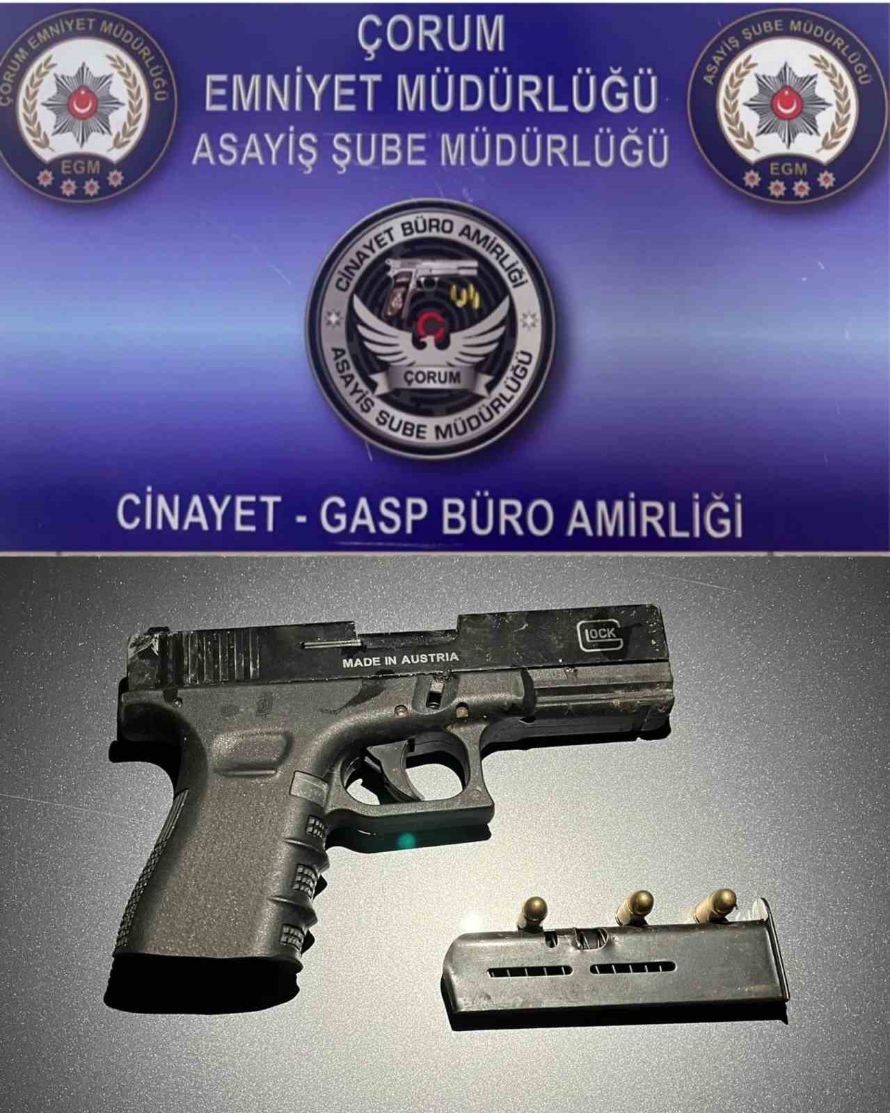 Çorum’da aranan 4 kişi yakalandı
