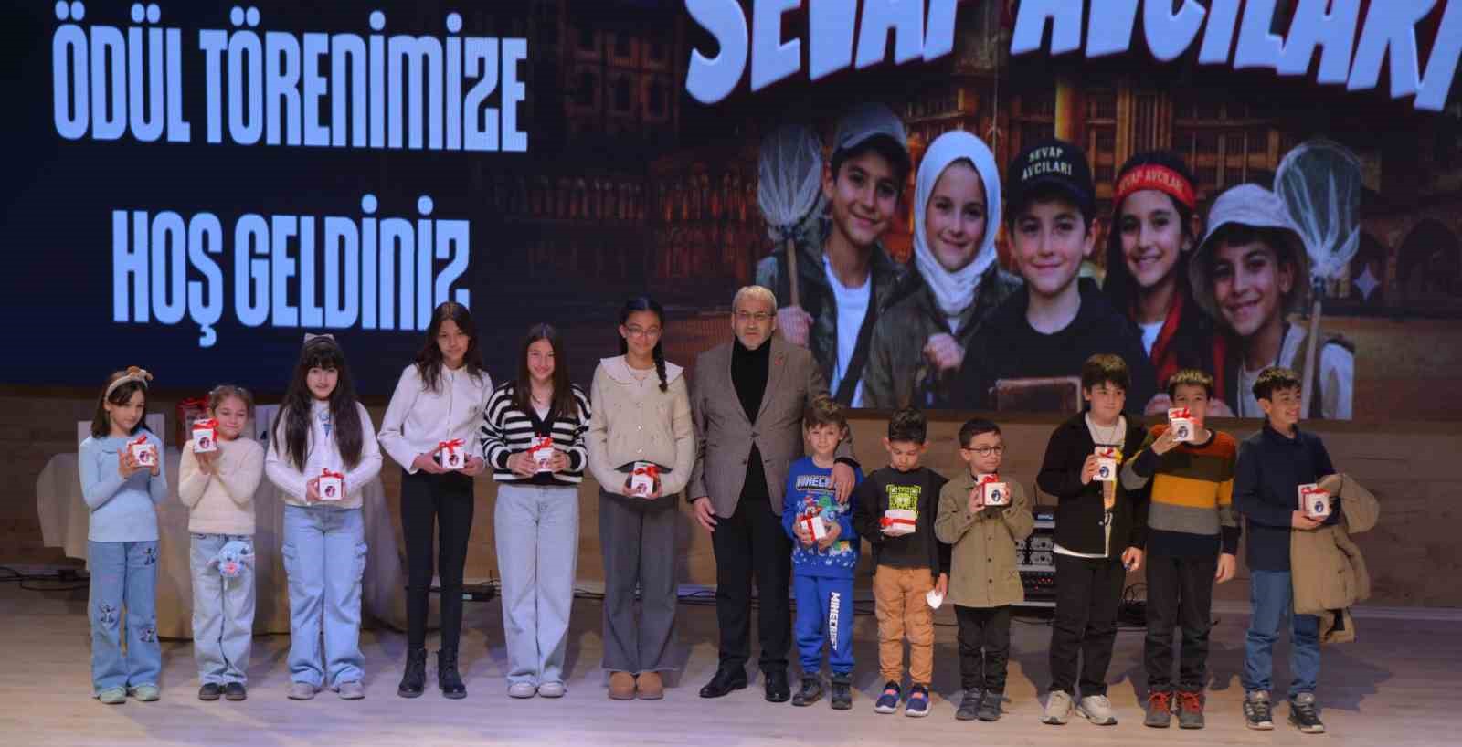 Çorum’da çocuklar sevap için yarıştı
