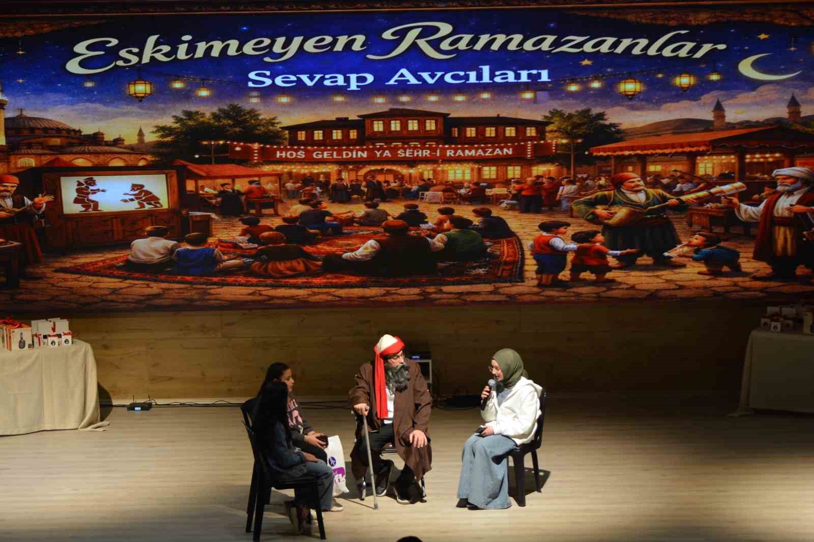 Çorum’da çocuklar sevap için yarıştı
