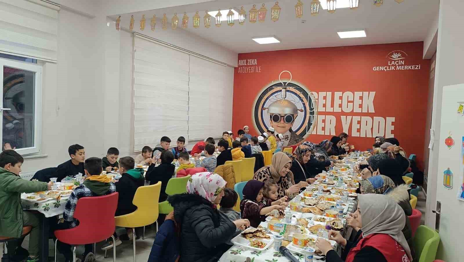 Çorum’da çocukların Ramazan coşkusu
