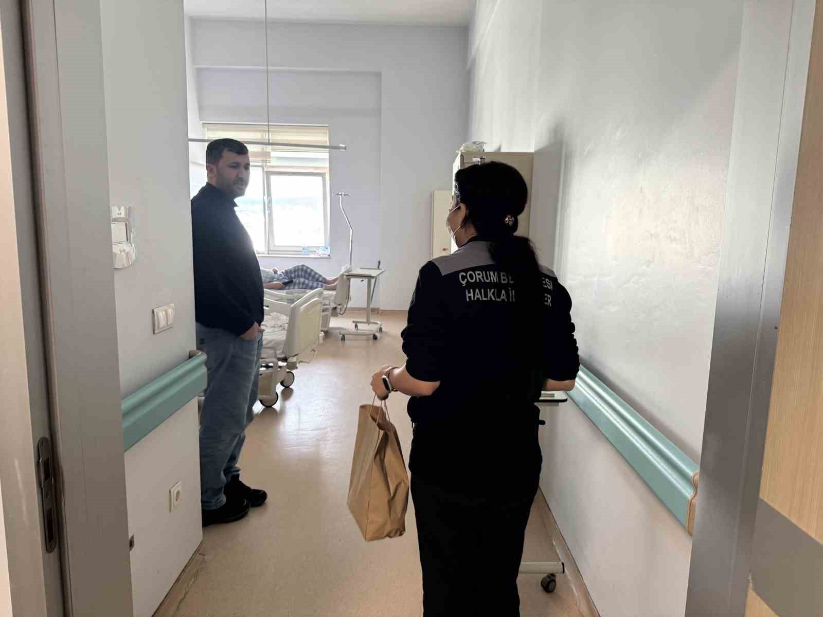 Çorum’da hasta ve yaşlılara hijyen paketi
