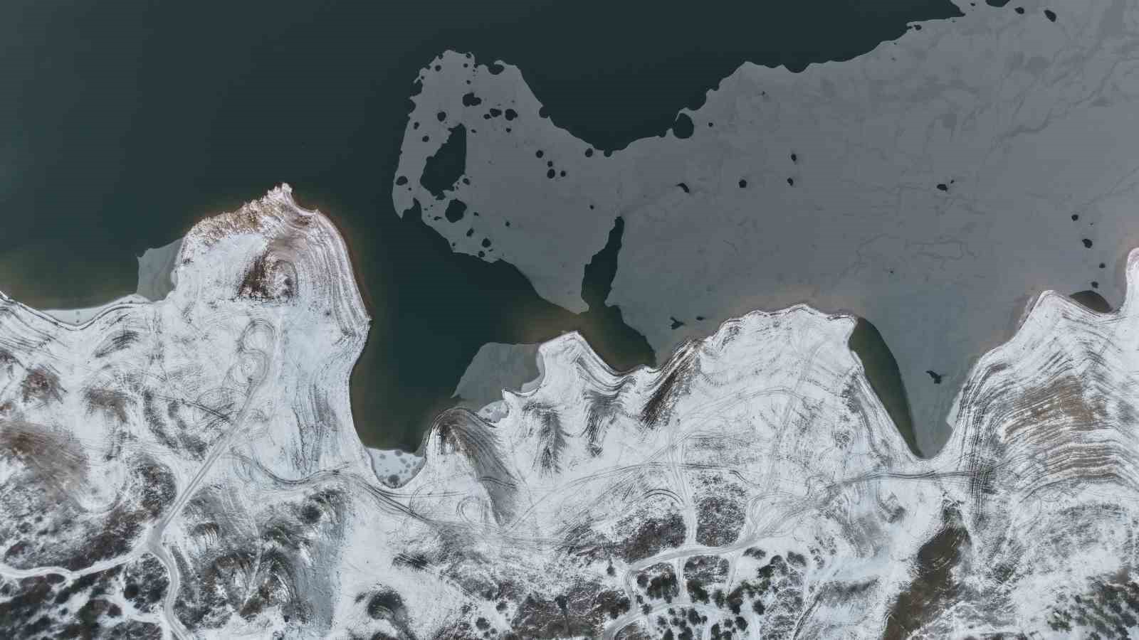 Çorum’da mest eden kar manzaraları
