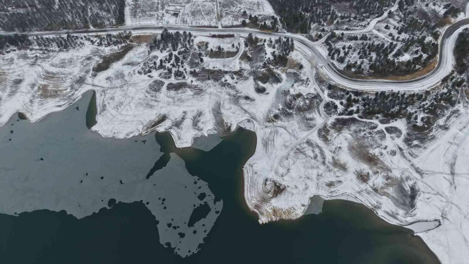 Çorum’da mest eden kar manzaraları
