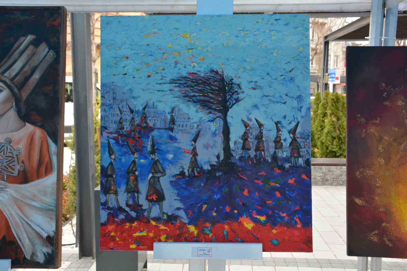 Çorum’da Puduhepa anısına görsel eserler sanatseverlerin beğenisine sunuldu
