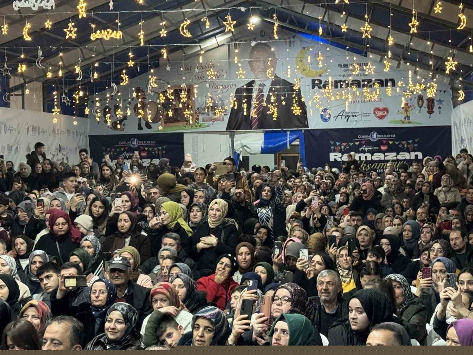 Çorum’da Ramazan etkinlikleri devam ediyor
