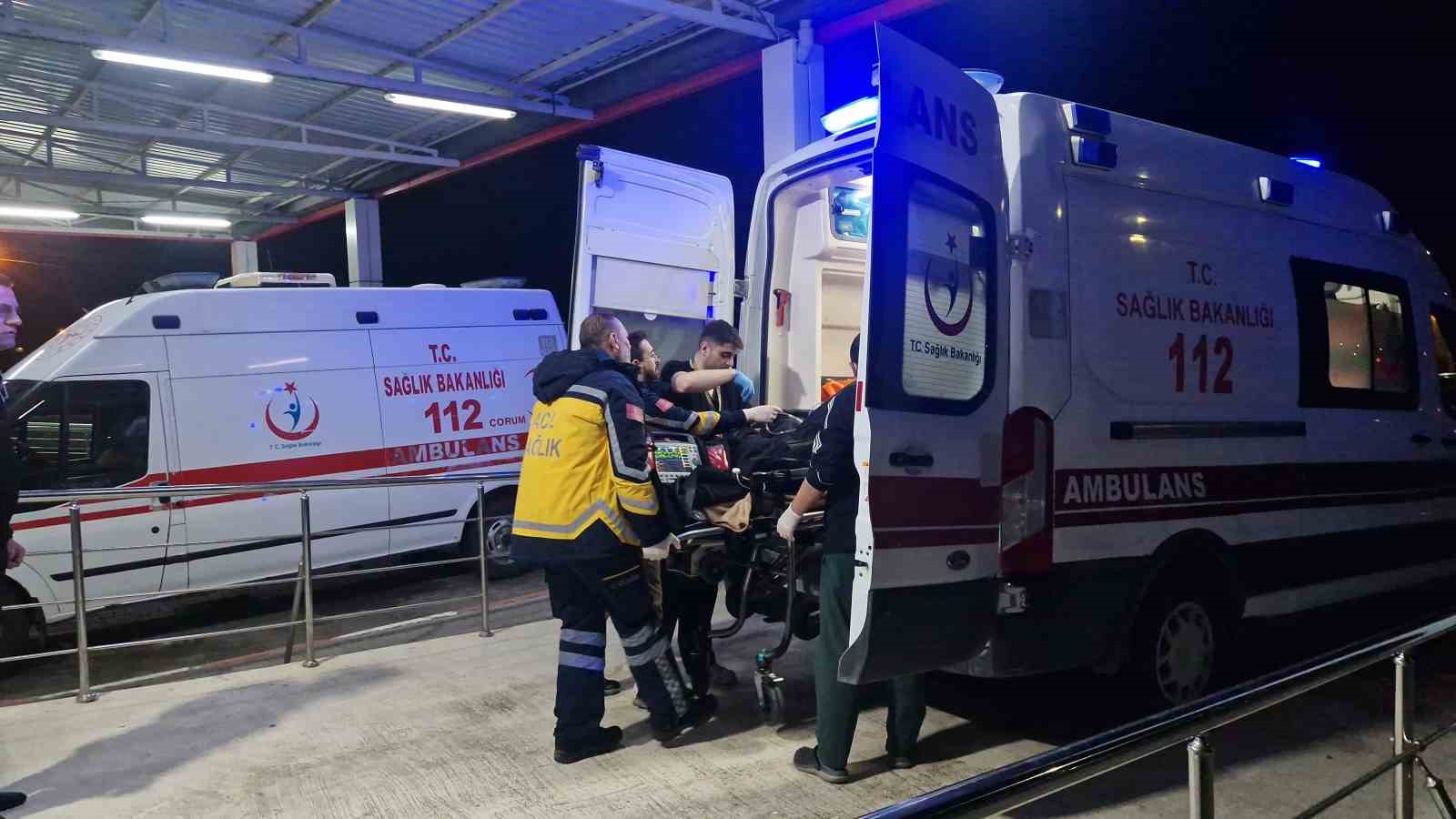 Çorum’da soba faciası: Yaşlı çift, karbonmonoksit gazından zehirlendi
