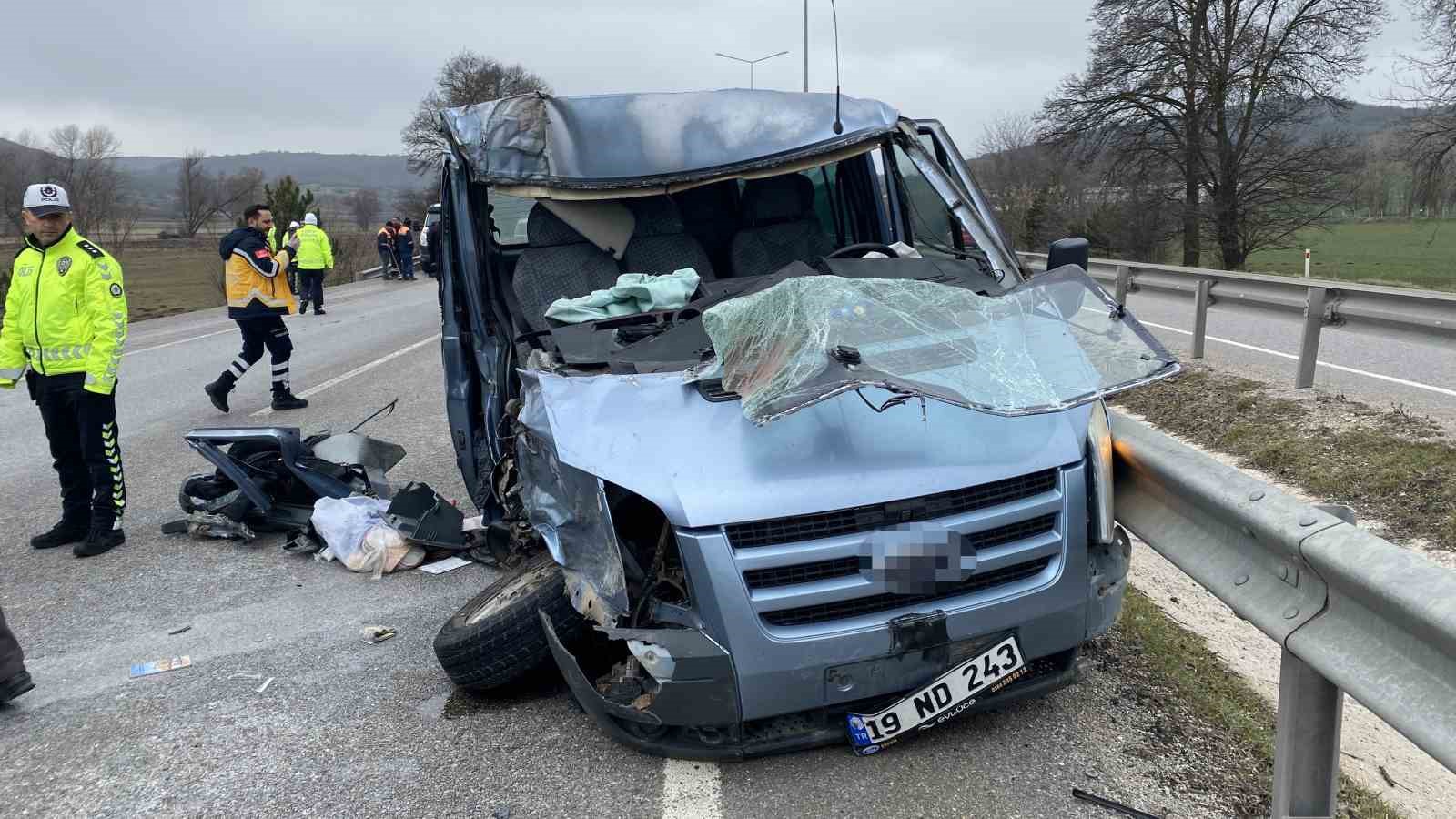 Çorum’daki kazada ağır yaralanan genç kadından acı haber
