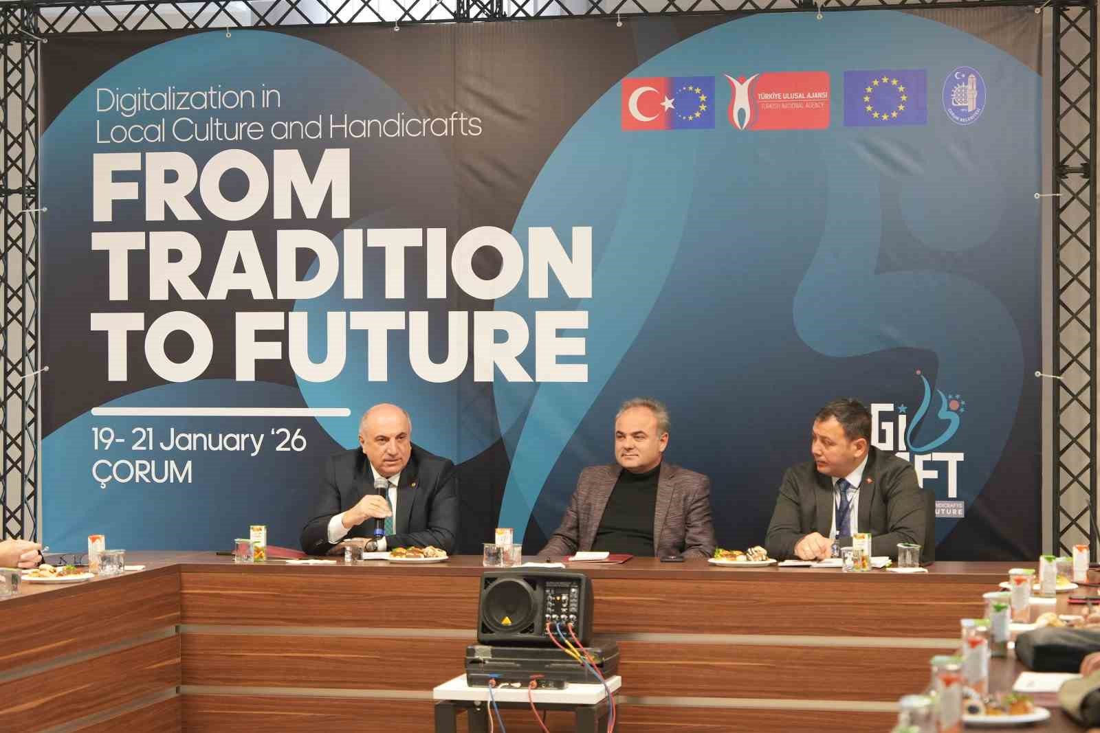 Çorum’un el sanatları dijital dünyaya açılıyor
