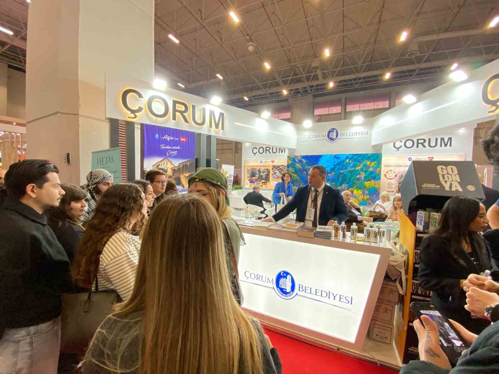 Çorum’un gastronomi zenginliği uluslararası fuarda tanıtıldı
