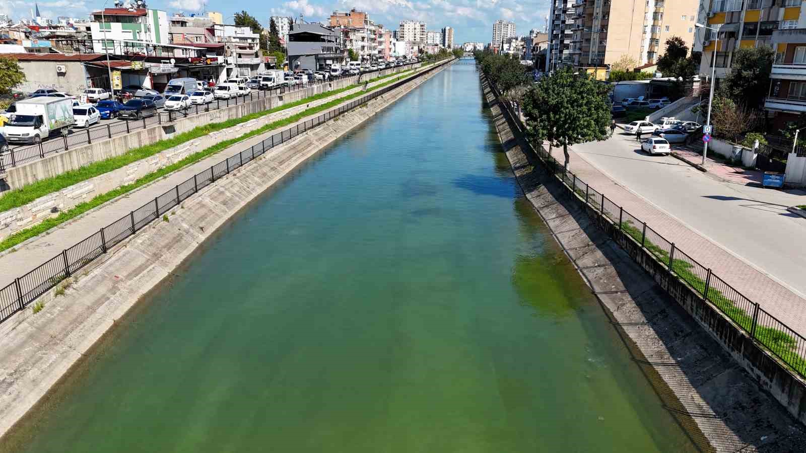 Çukurova’da barajlar dolunca kanallar da yeniden suyla buluştu

