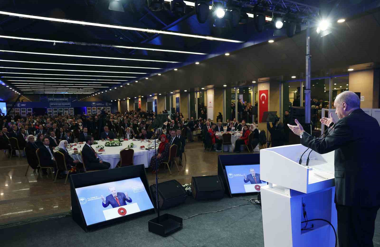 Cumhurbaşkanı Erdoğan: "6 Mart’tan itibaren 81 milyar lira destek ödemelerini çiftçilerimizin hesaplarına aktaracağız"
