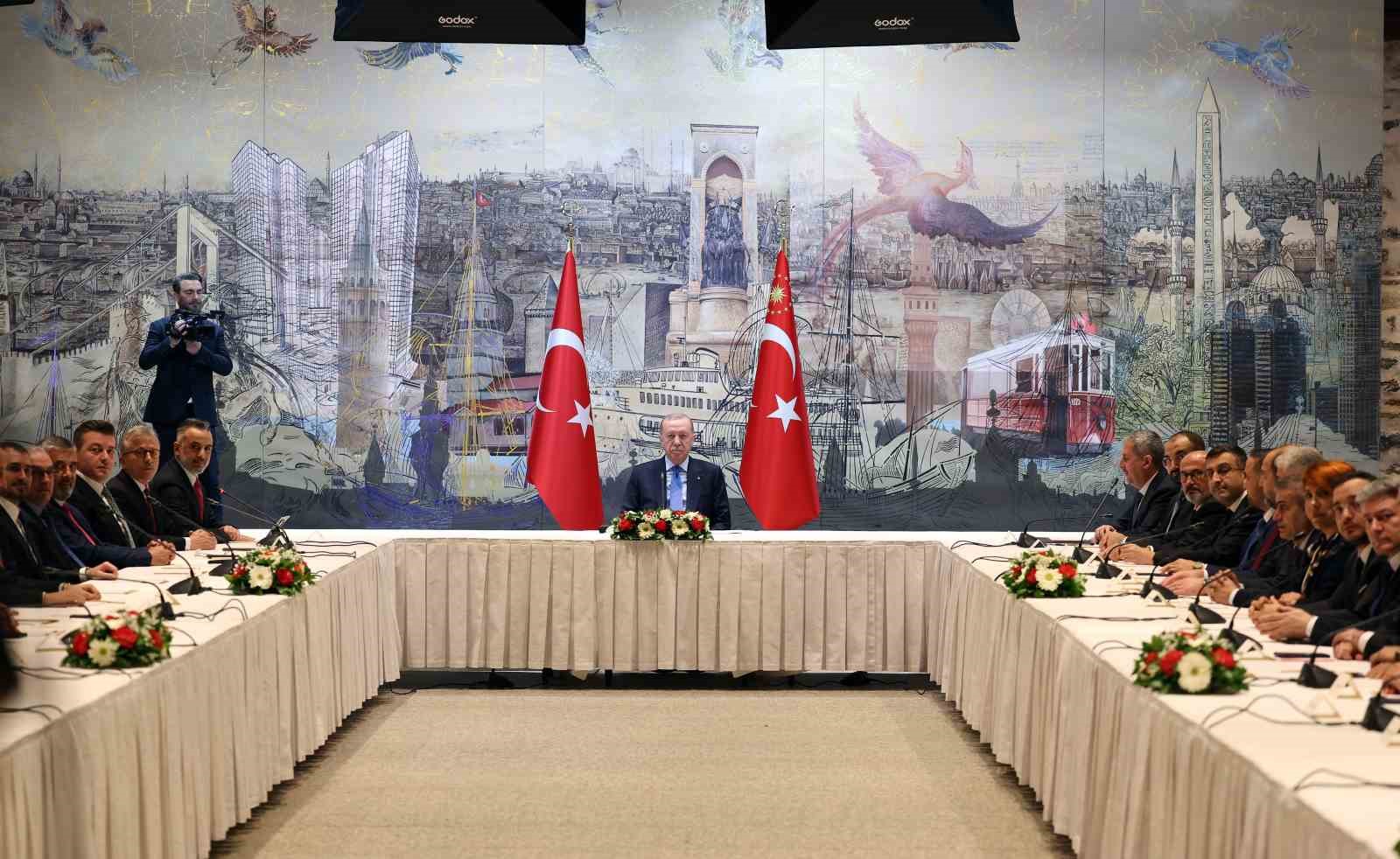 Cumhurbaşkanı Erdoğan, ASKON yönetim kurulunu kabul etti
