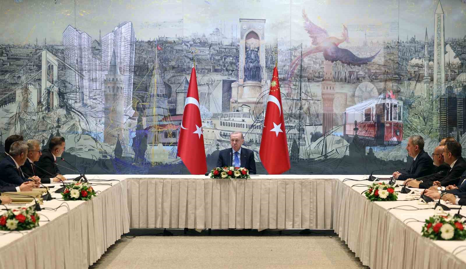 Cumhurbaşkanı Erdoğan, ASKON yönetim kurulunu kabul etti
