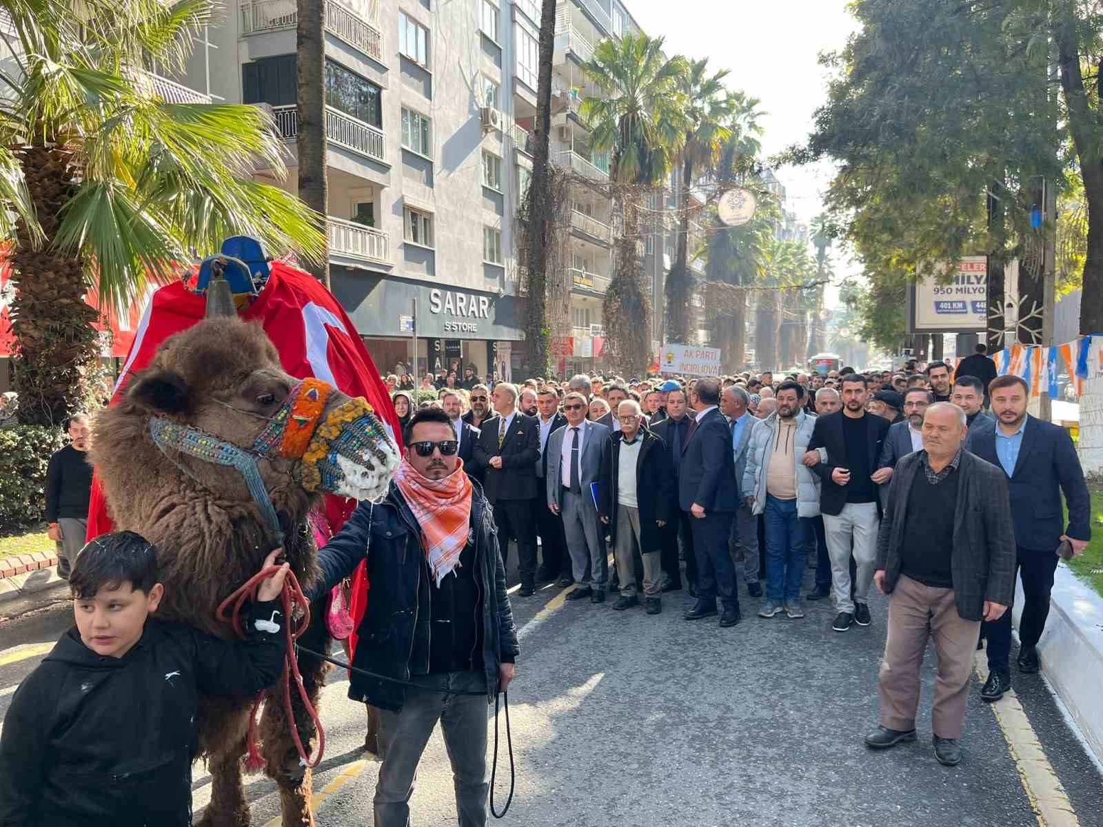 Cumhurbaşkanı Erdoğan, Aydın’da develerle karşılanacak
