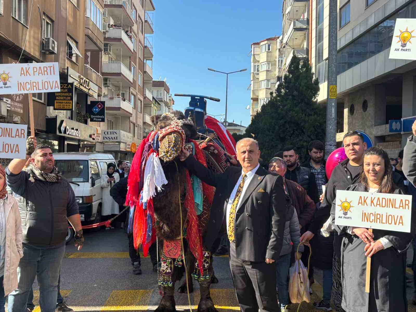 Cumhurbaşkanı Erdoğan, Aydın’da develerle karşılanacak
