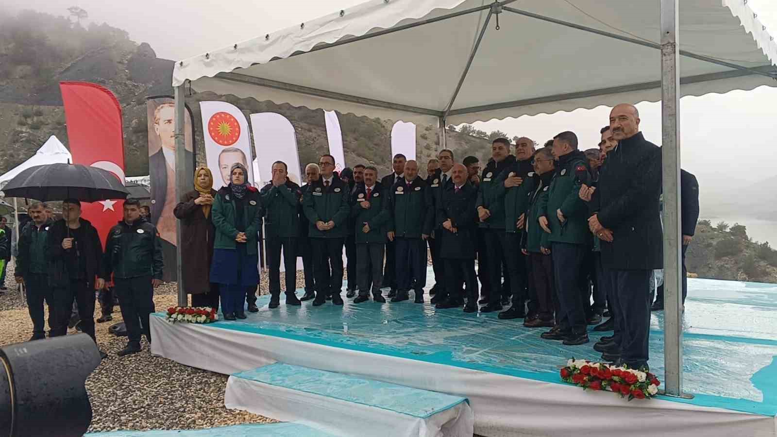 Cumhurbaşkanı Erdoğan, Çetintepe Barajı’nın açılışını yaptı
