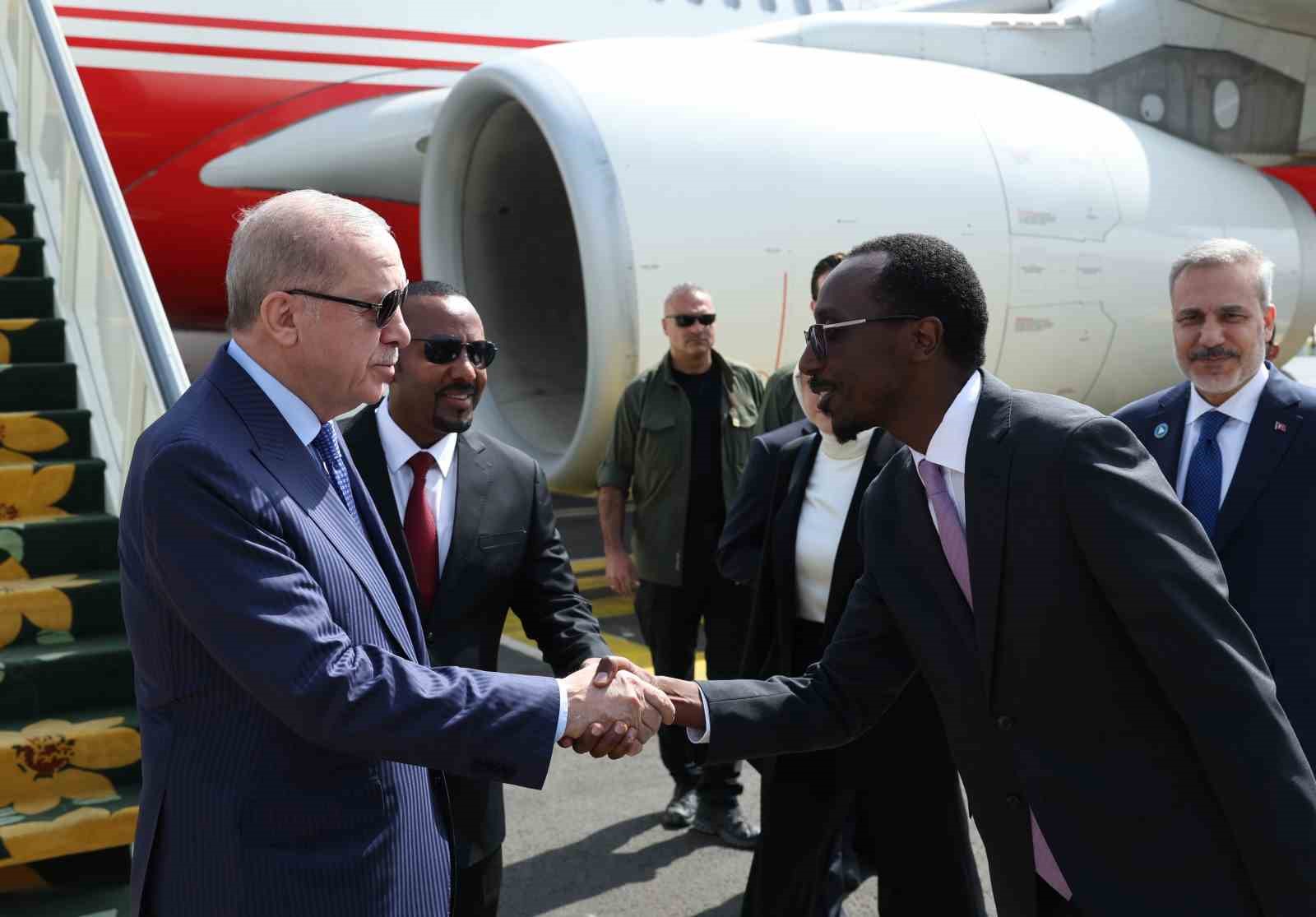 Cumhurbaşkanı Erdoğan Etiyopya’da
