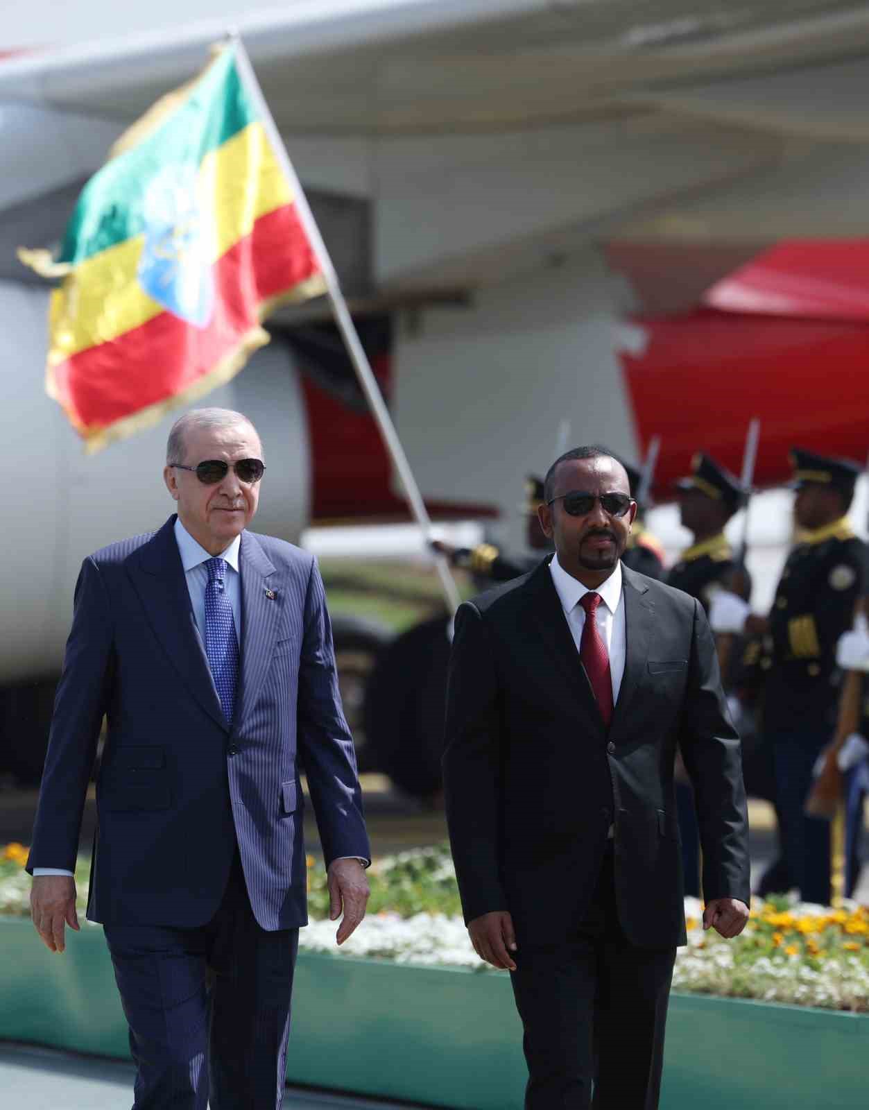 Cumhurbaşkanı Erdoğan Etiyopya’da
