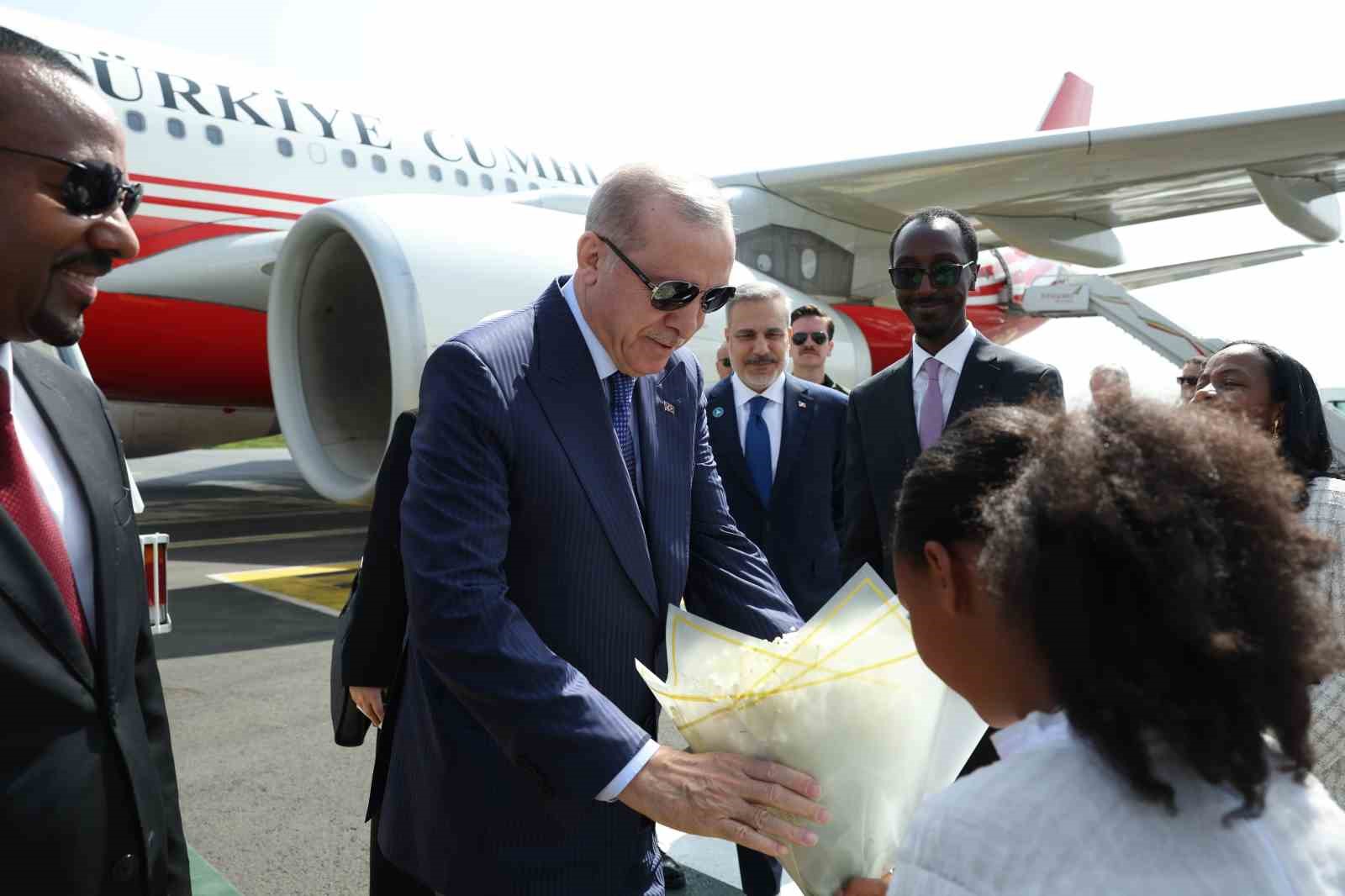 Cumhurbaşkanı Erdoğan Etiyopya’da
