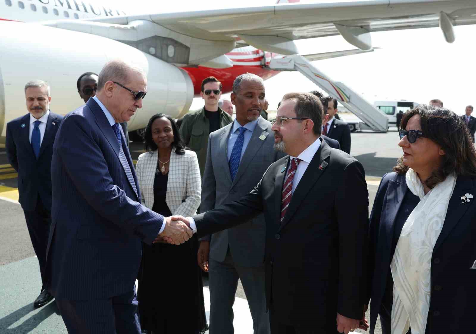 Cumhurbaşkanı Erdoğan Etiyopya’da
