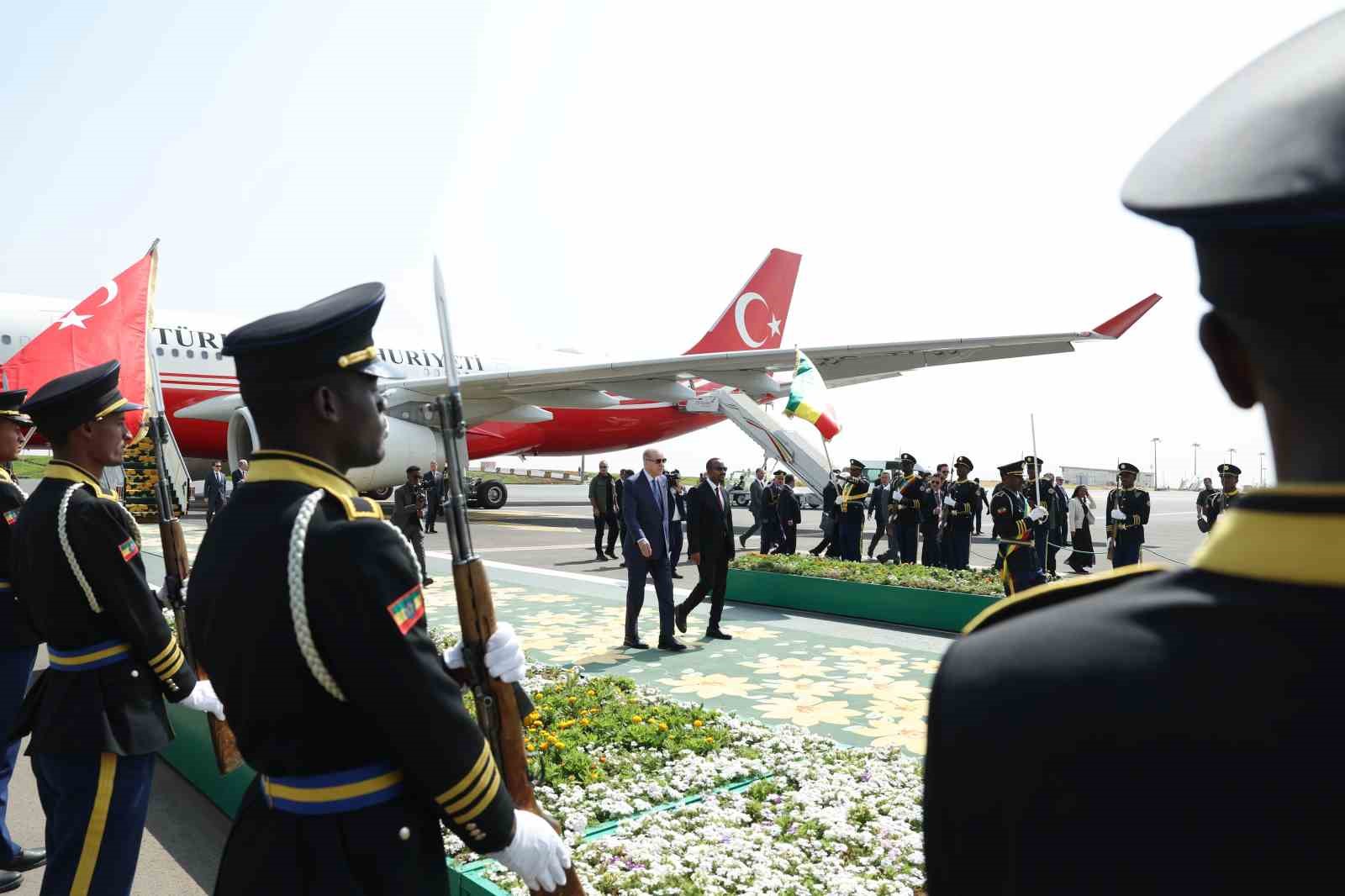 Cumhurbaşkanı Erdoğan Etiyopya’da
