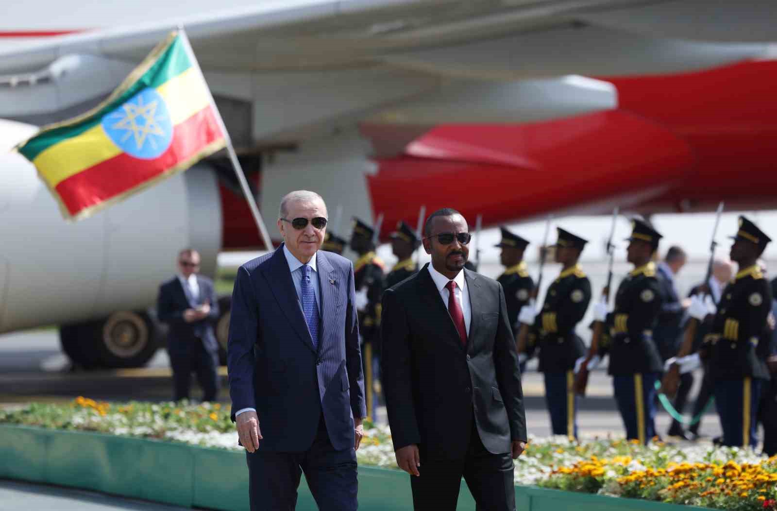 Cumhurbaşkanı Erdoğan Etiyopya’da
