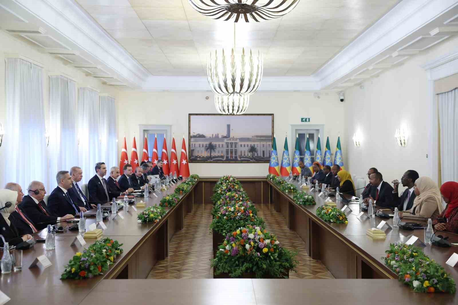 Cumhurbaşkanı Erdoğan: "Etiyopya’daki en büyük ikinci yatırımcı ülke olmaktan memnuniyet duyuyoruz"
