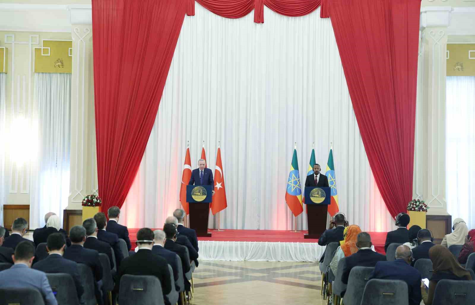 Cumhurbaşkanı Erdoğan: "Etiyopya’daki en büyük ikinci yatırımcı ülke olmaktan memnuniyet duyuyoruz"
