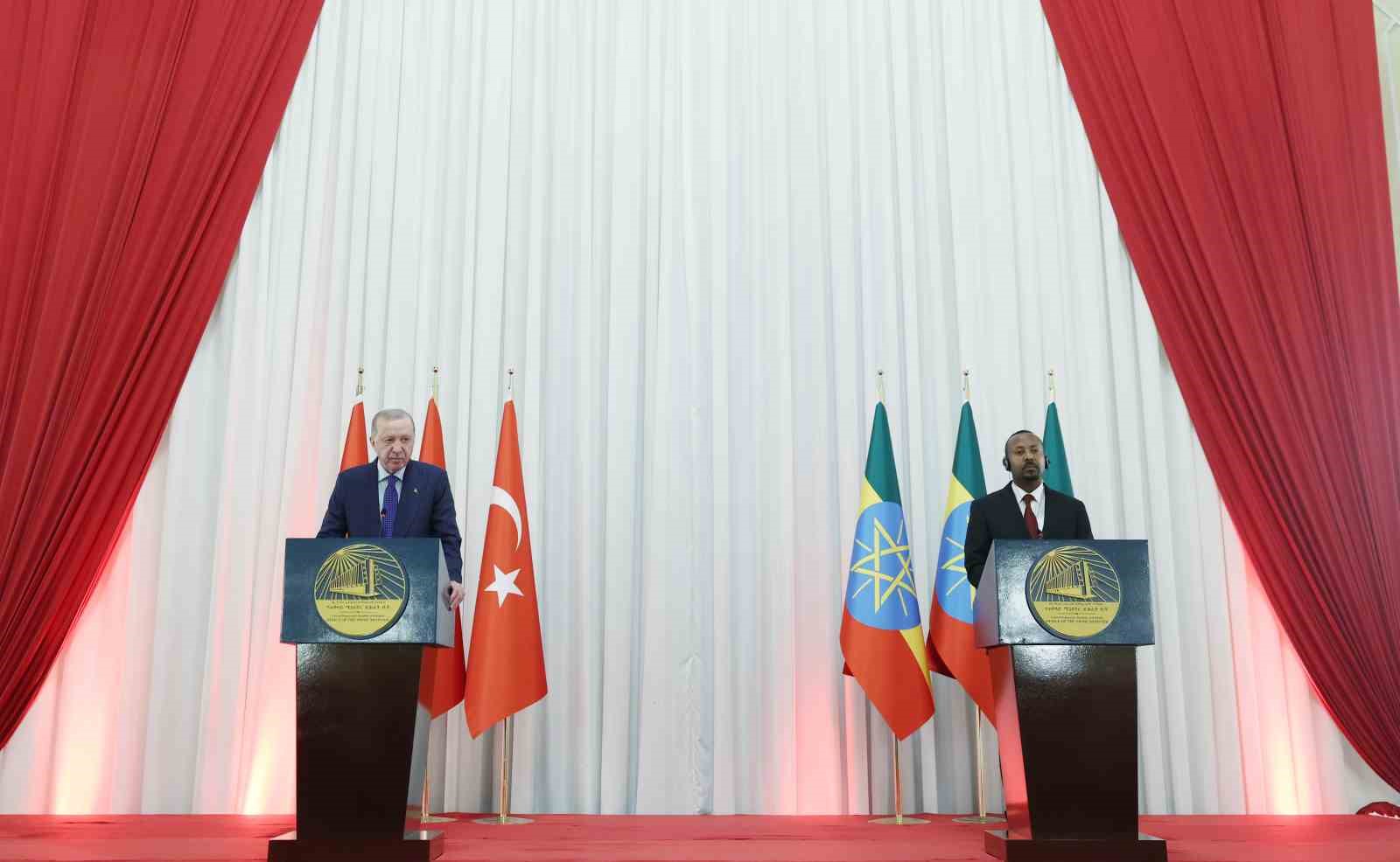 Cumhurbaşkanı Erdoğan: "Etiyopya’daki en büyük ikinci yatırımcı ülke olmaktan memnuniyet duyuyoruz"
