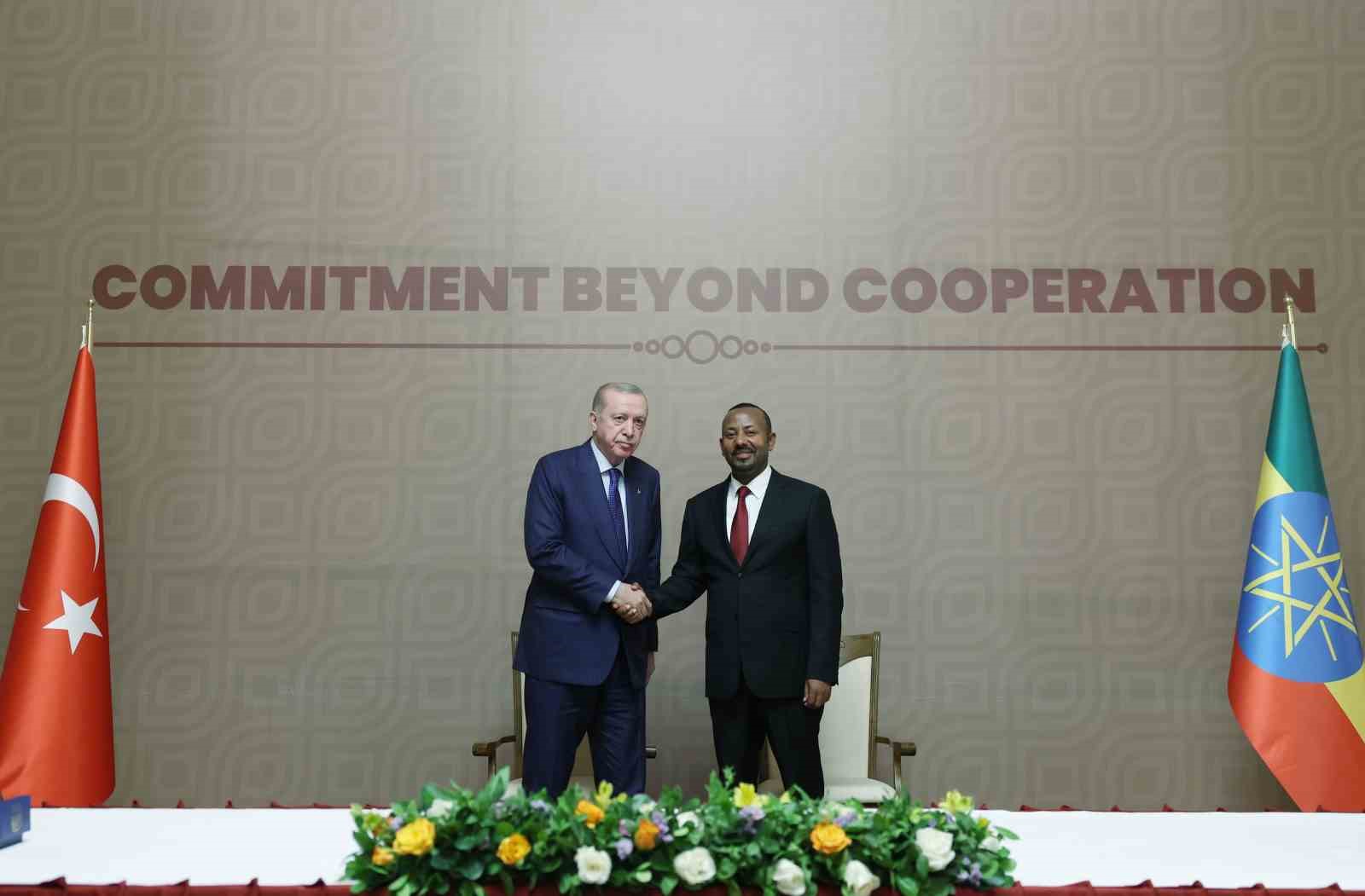 Cumhurbaşkanı Erdoğan: "Etiyopya’daki en büyük ikinci yatırımcı ülke olmaktan memnuniyet duyuyoruz"
