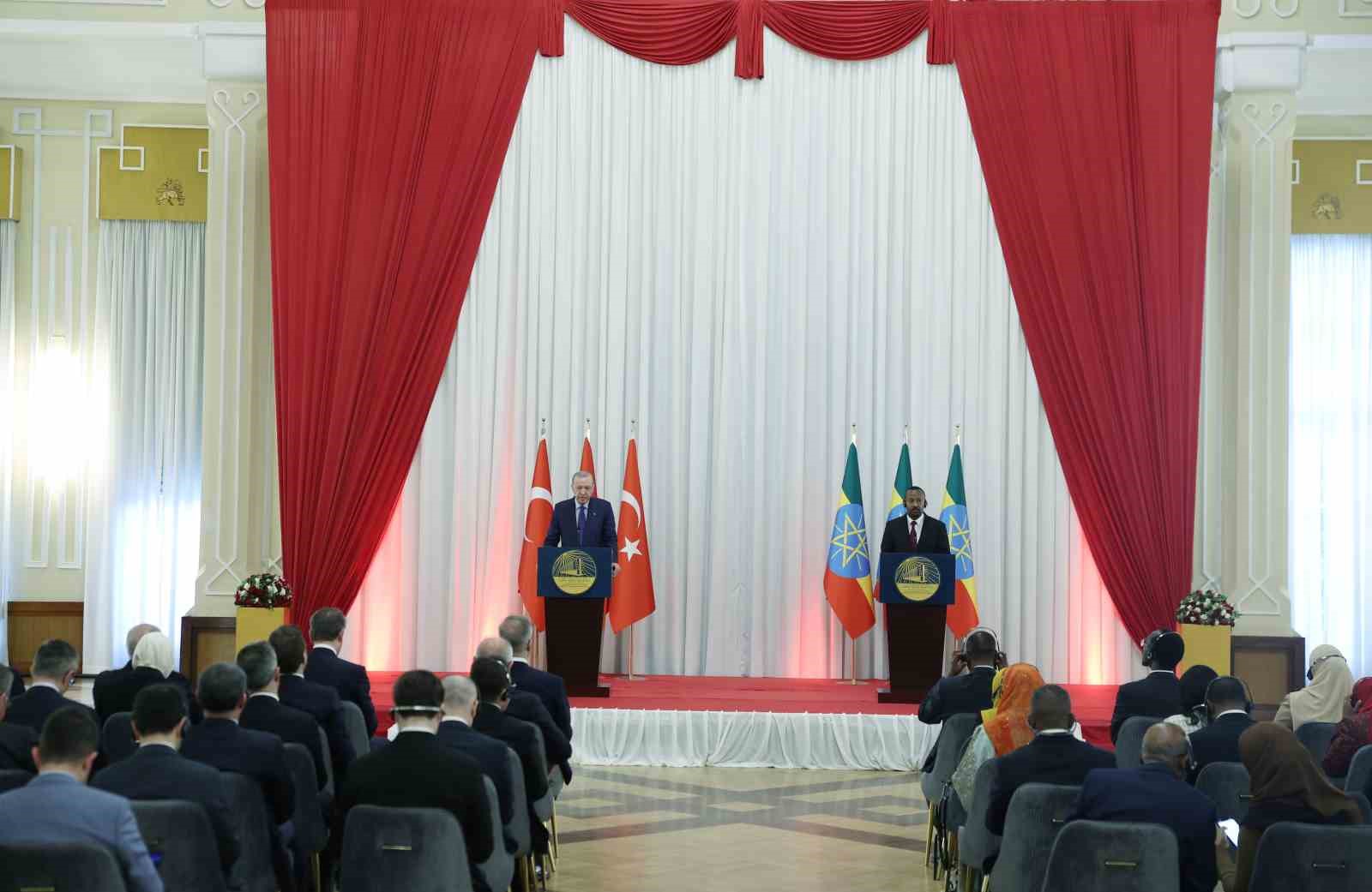 Cumhurbaşkanı Erdoğan: "Etiyopya’daki en büyük ikinci yatırımcı ülke olmaktan memnuniyet duyuyoruz"
