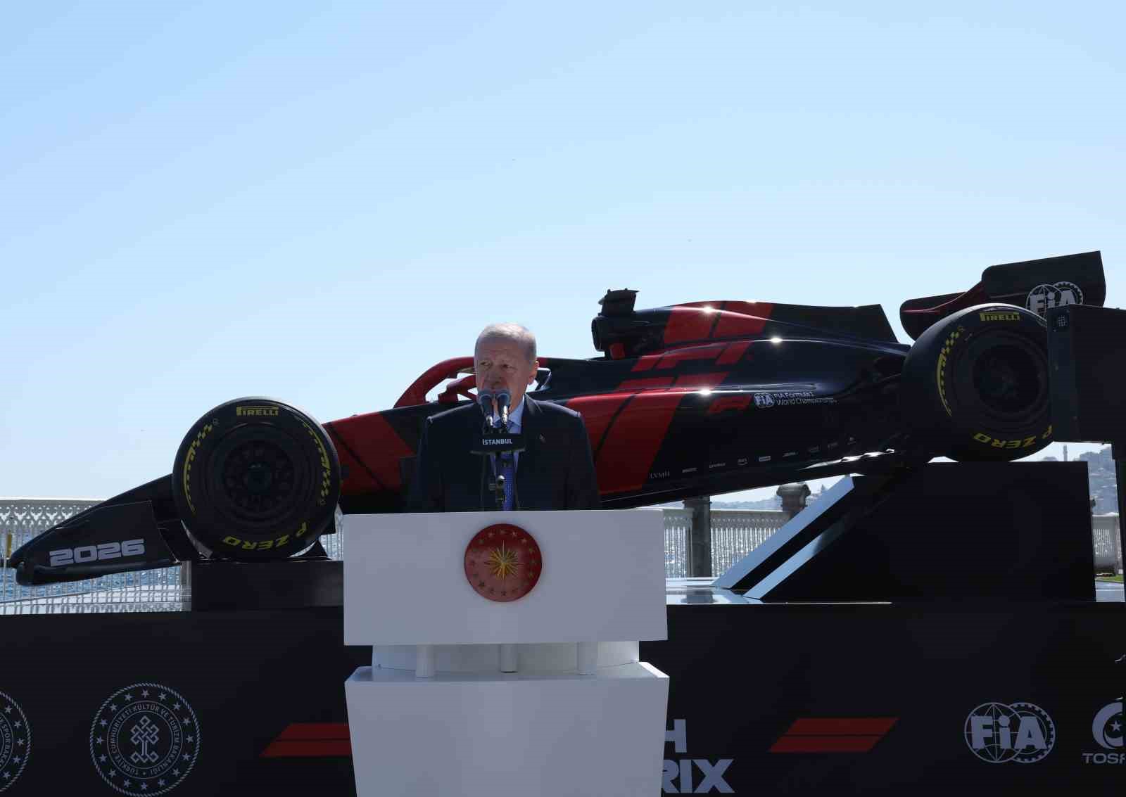 Cumhurbaşkanı Erdoğan: "İstanbul Park 5 dönem boyunca yarışlara ev sahipliği yapacak"
