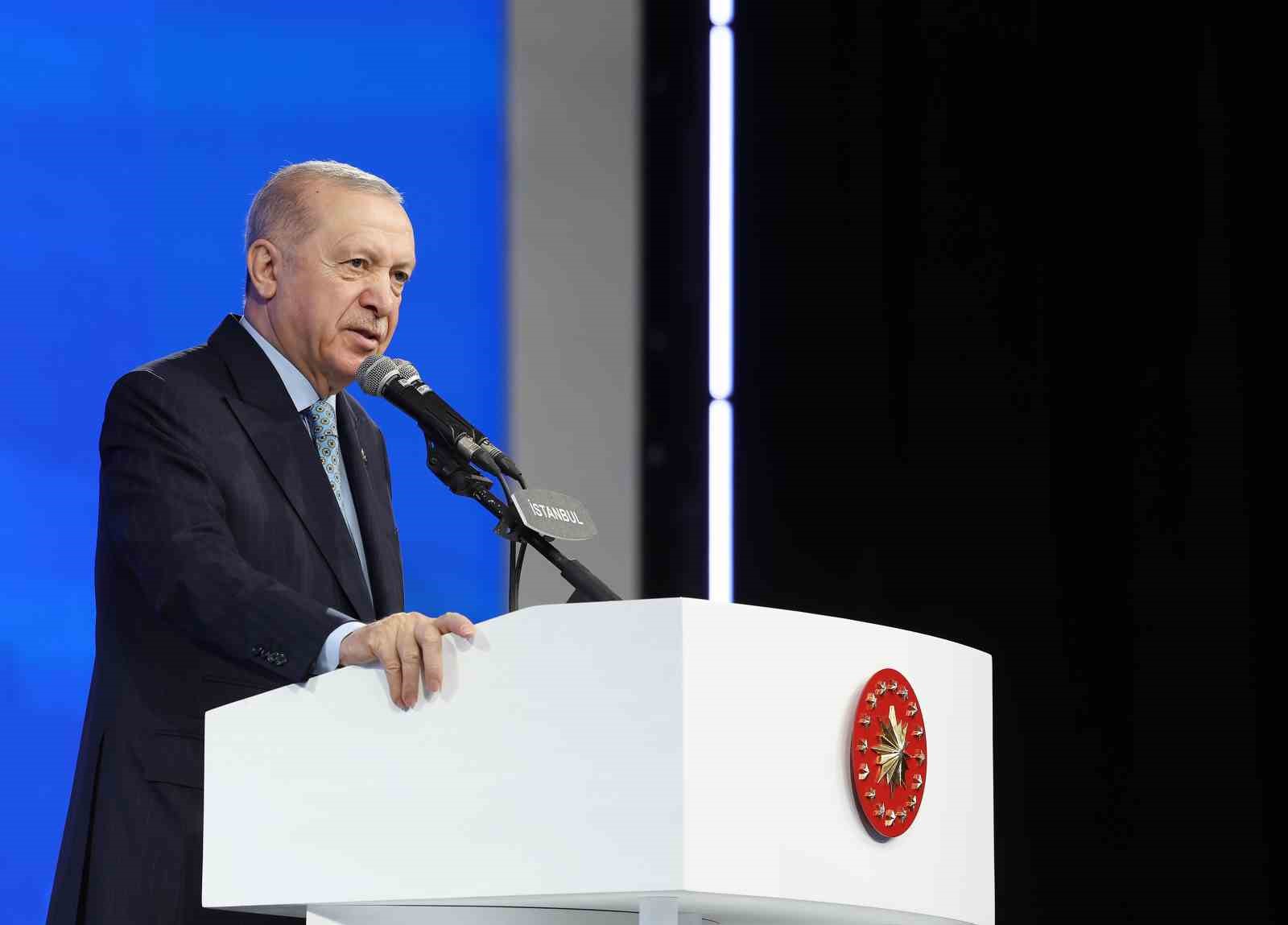 Cumhurbaşkanı Erdoğan: "İstanbul’un güvenliği için yegane çözüm kentsel dönüşümdür"
