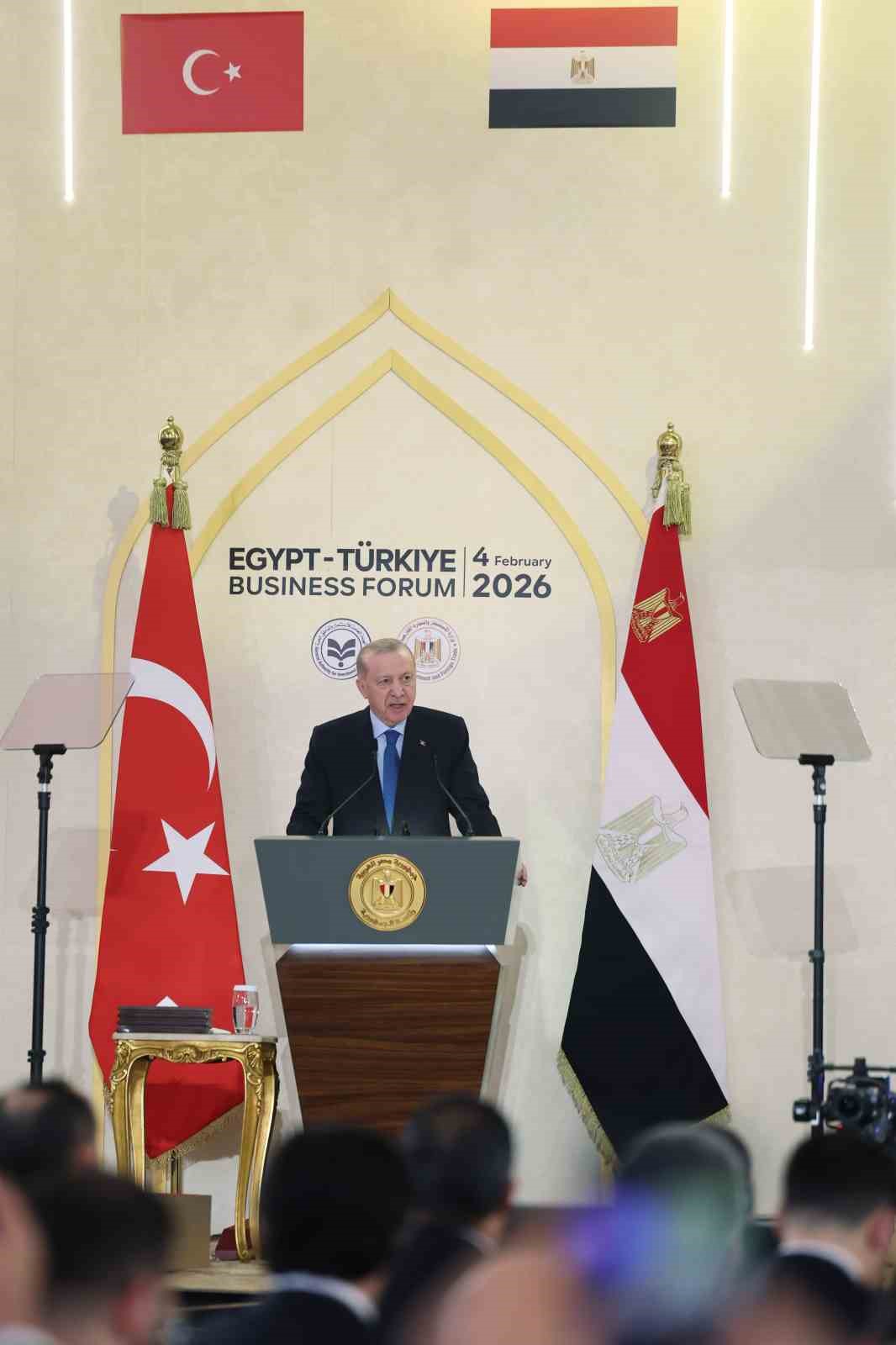 Cumhurbaşkanı Erdoğan: "Mısır ile aramızdaki iş birliğinin bölgemizin istikrarına yaptığı katkıya hep birlikte şahit oluyoruz"
