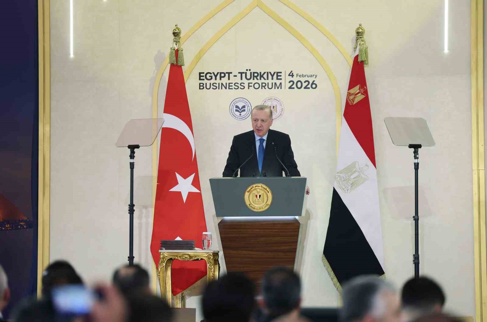 Cumhurbaşkanı Erdoğan: "Mısır ile aramızdaki iş birliğinin bölgemizin istikrarına yaptığı katkıya hep birlikte şahit oluyoruz"
