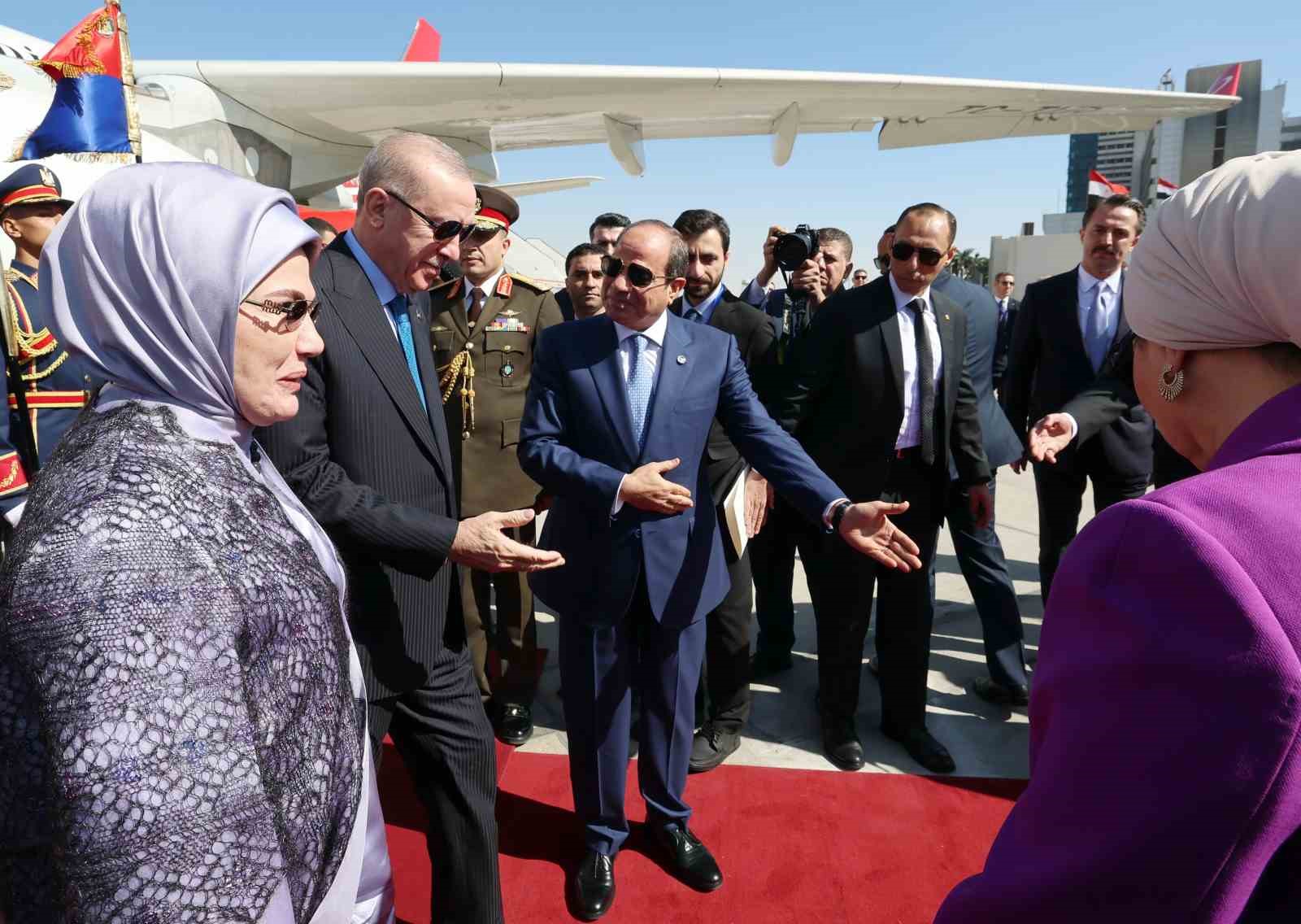 Cumhurbaşkanı Erdoğan, Mısır’da
