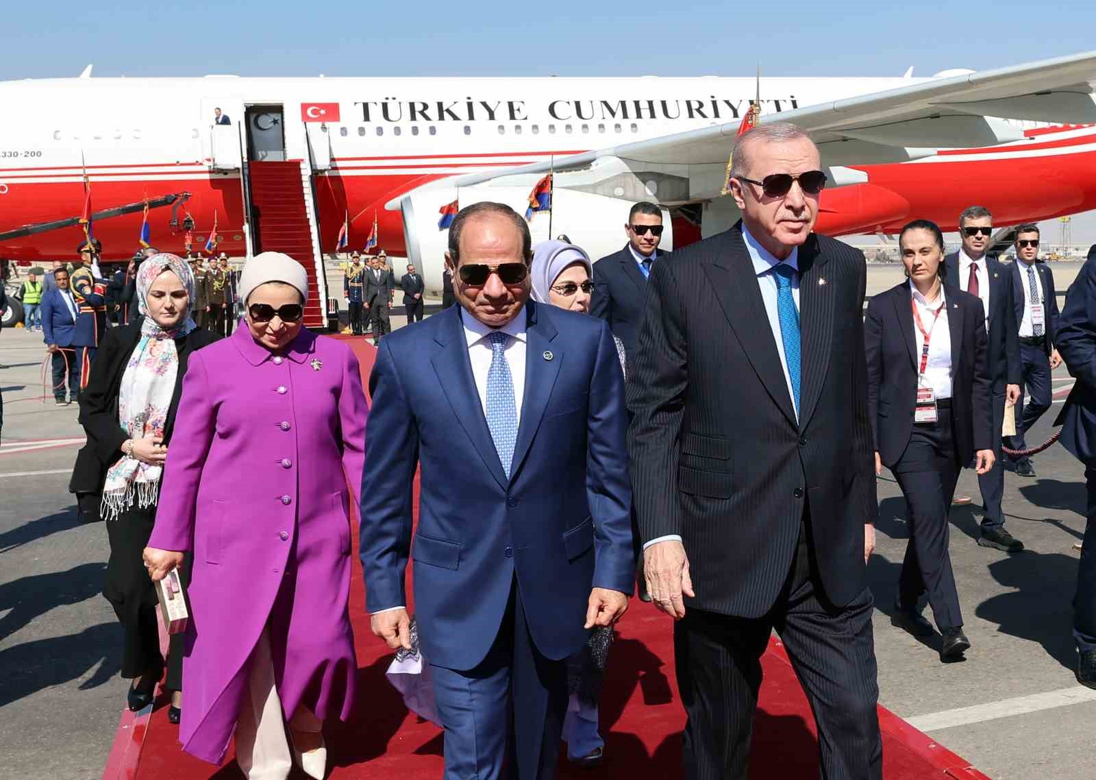 Cumhurbaşkanı Erdoğan, Mısır’da
