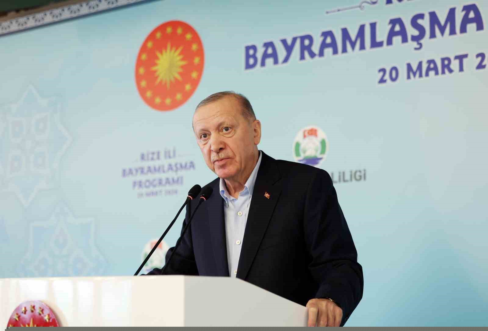 Cumhurbaşkanı Erdoğan: "Netanyahu terörü bölgesel ve küresel barışı tehdit etmeyi sürdürüyor"
