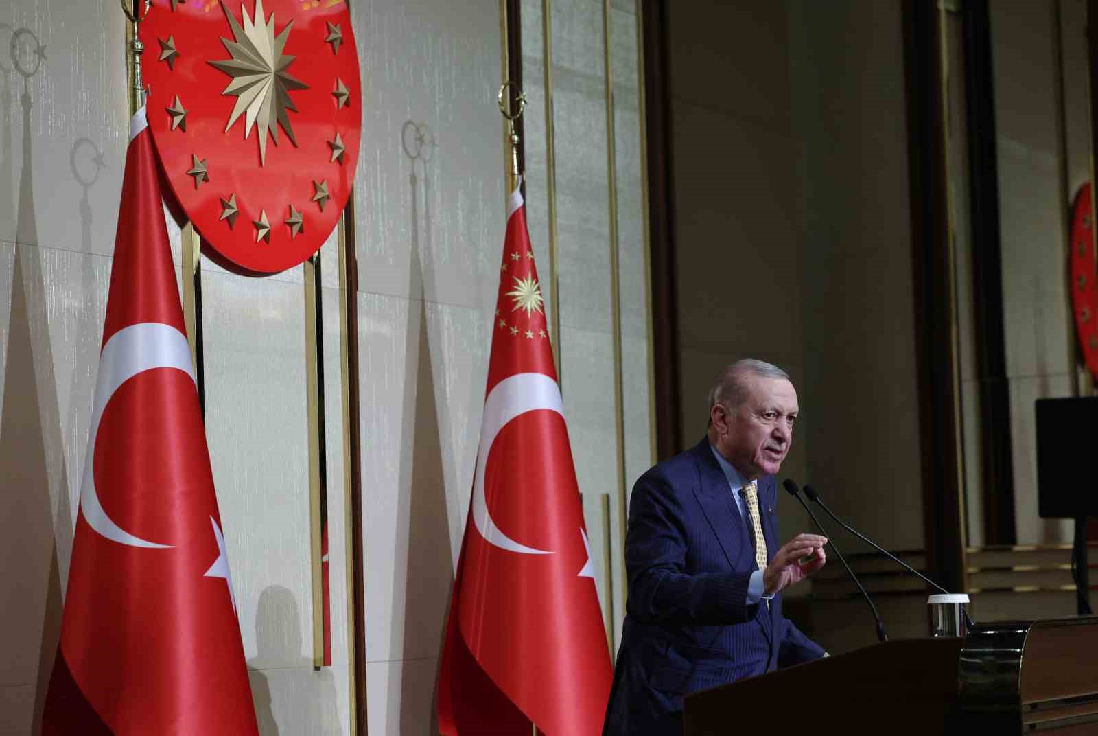 Cumhurbaşkanı Erdoğan: "Türkiye bu bölgesel türbülanstan da başarıyla çıkacaktır"

