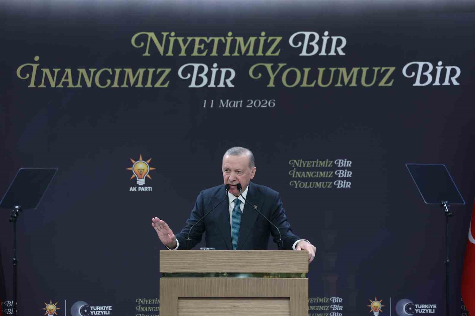 Cumhurbaşkanı Erdoğan: "Türkiye her zaman savaşın değil barışın yanındadır"
