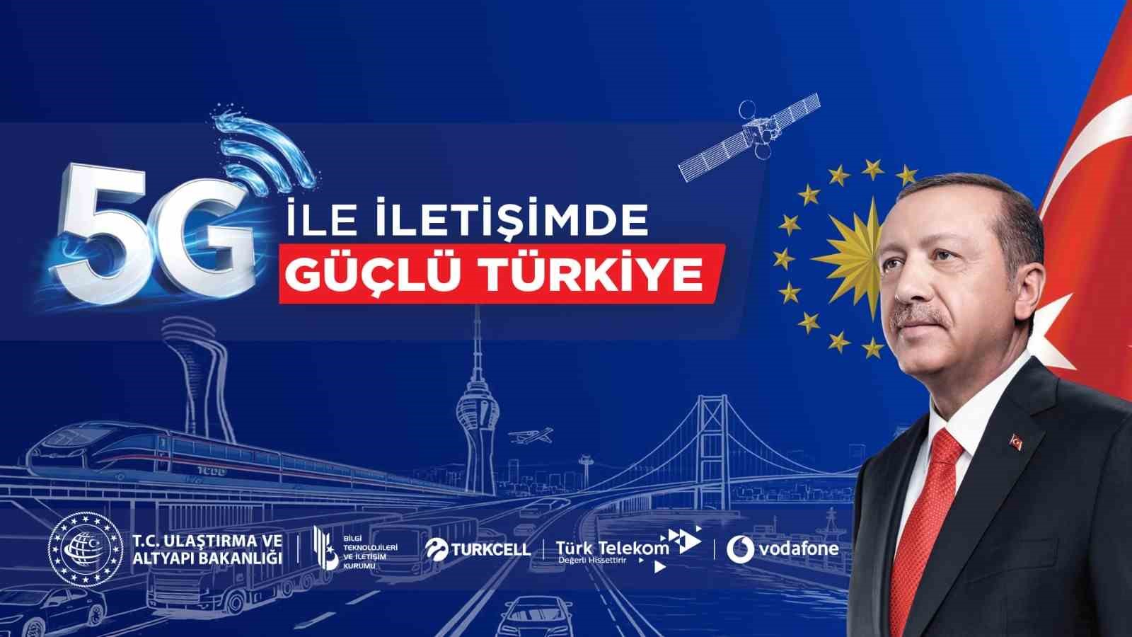 Cumhurbaşkanı Erdoğan, Türkiye’nin 5G’ye geçişini ilan edecek
Cumhurbaşkanı Erdoğan, Türkiye’nin 5G’ye geçişini ilan edecek