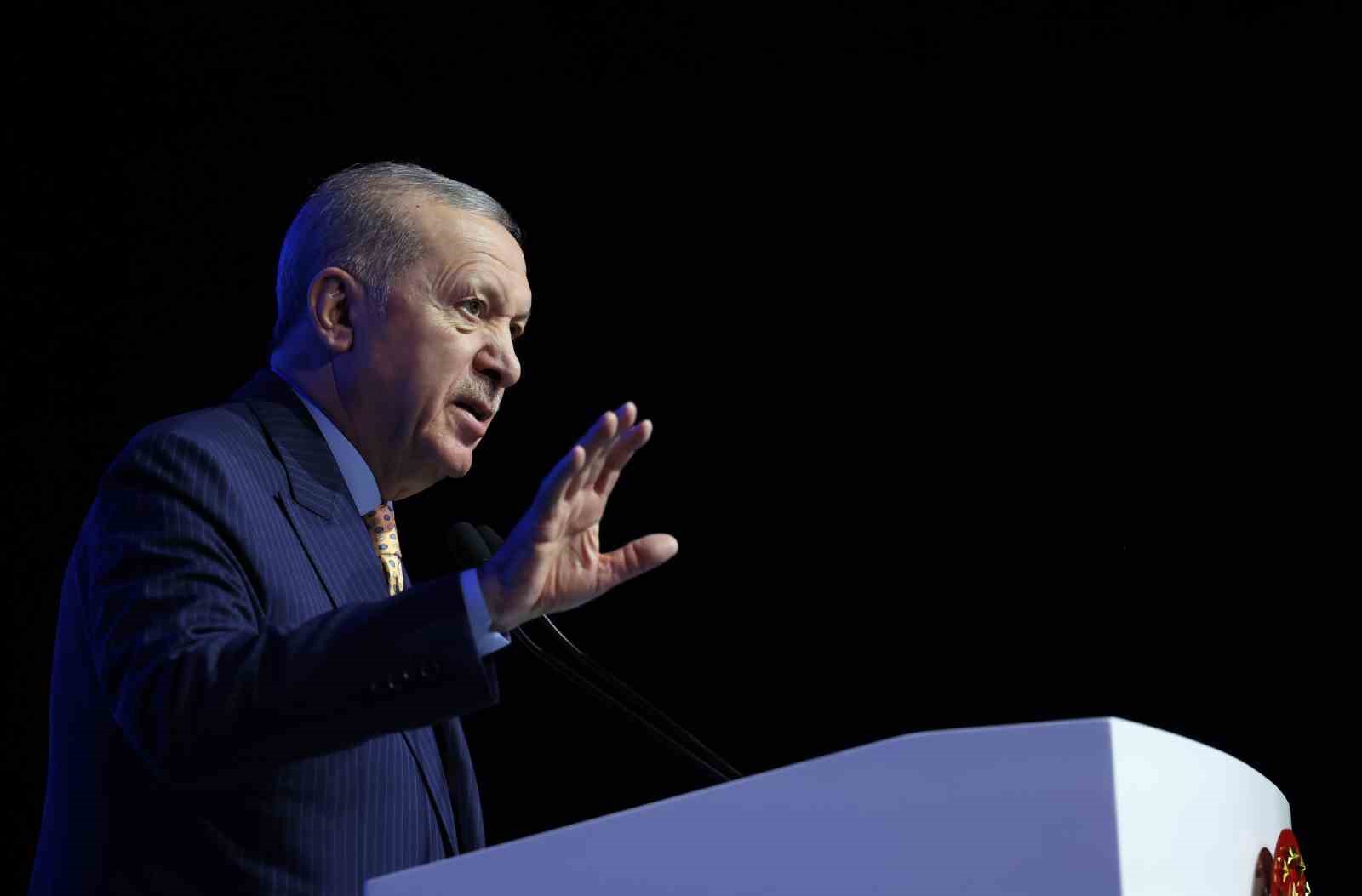 Cumhurbaşkanı Erdoğan: "Türkiye’yi dünyanın en geniş uçuş alanına sahip ülkelerinden biri yaptık"
