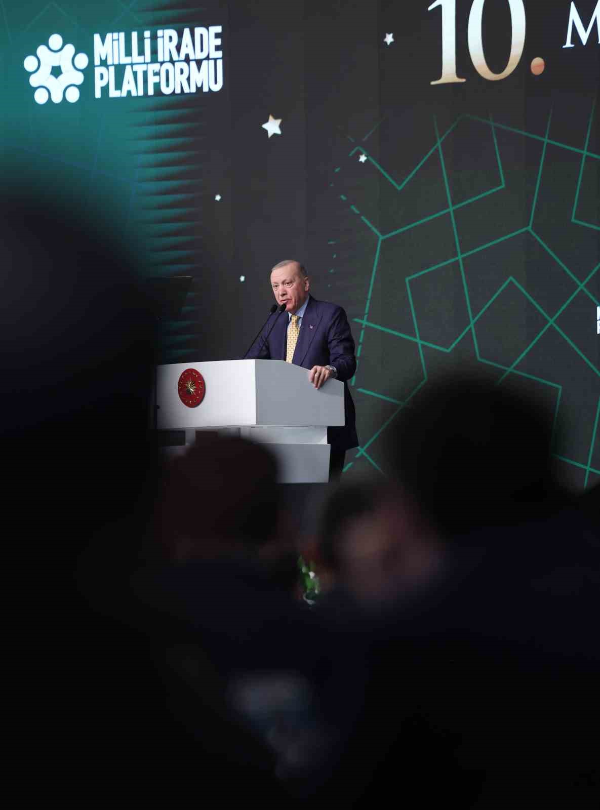 Cumhurbaşkanı Erdoğan: "Ülkemizi bu ateş çukurundan uzakta tutmak birinci önceliğimizdir"
