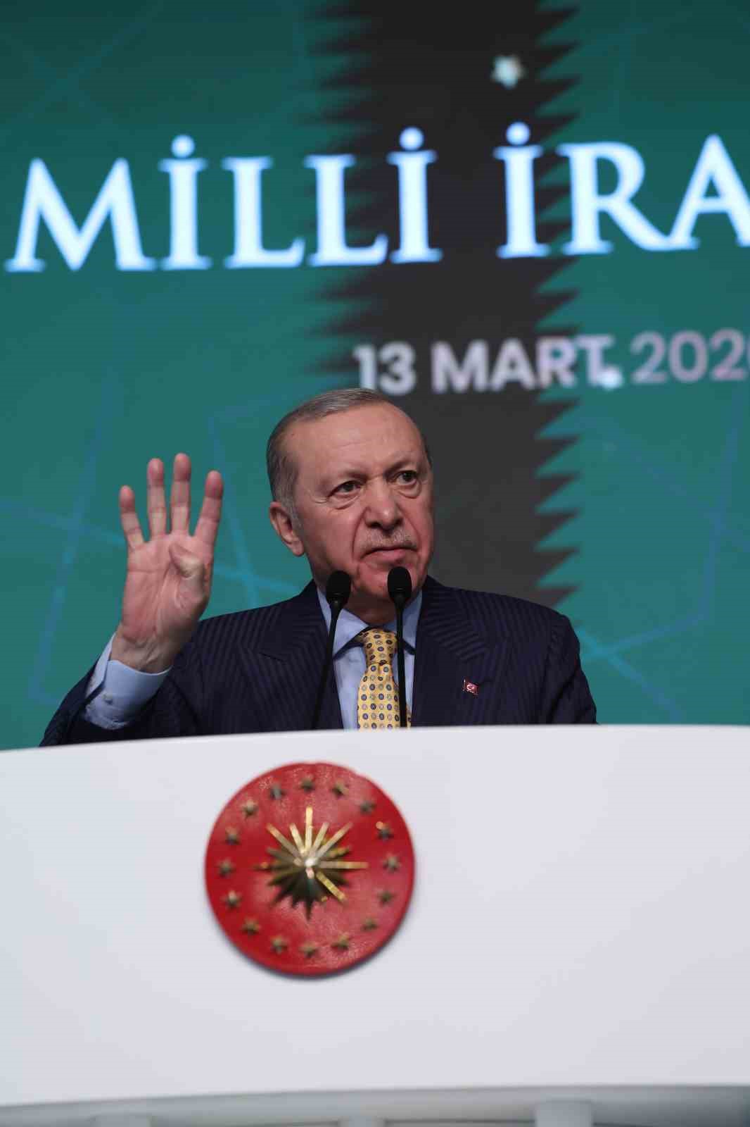 Cumhurbaşkanı Erdoğan: "Ülkemizi bu ateş çukurundan uzakta tutmak birinci önceliğimizdir"
