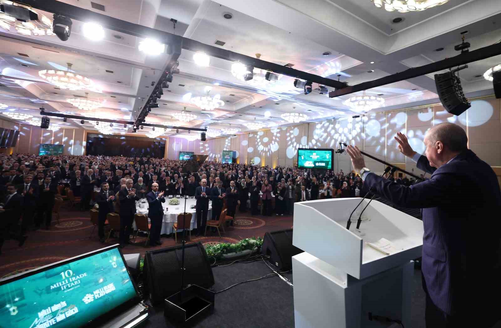 Cumhurbaşkanı Erdoğan: "Ülkemizi bu ateş çukurundan uzakta tutmak birinci önceliğimizdir"
