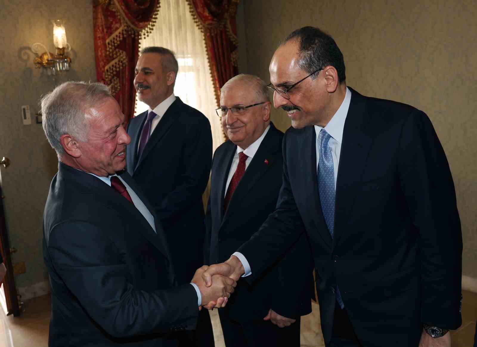 Cumhurbaşkanı Erdoğan, Ürdün Kralı 2. Abdullah ile bir araya geldi
